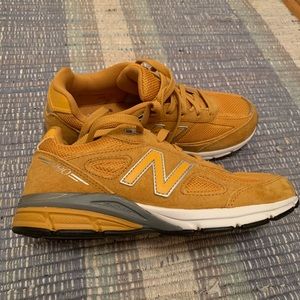 new balance 990 v4 mustard